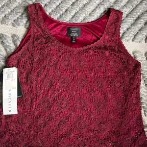 Carmen Marc Valvo beaded too NWt